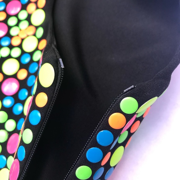 Jeremy Scott Neon dot Gogo Dress Mini - Picture 4 of 13